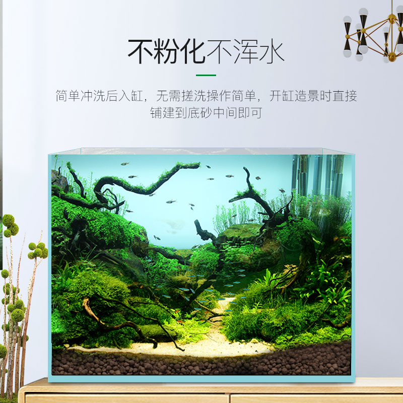 鱼缸基肥水根肥缸浓缩造景底肥铺底专用营养陶粒伴侣长效缓稀高清大图