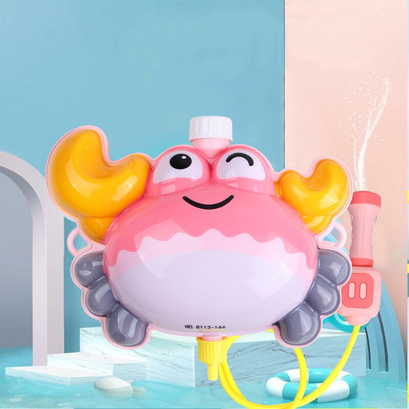 儿童水枪玩具滋水枪沙滩戏水夏天户外高压喷射玩具抽拉式打水仗玩具宝宝男孩女孩六一儿童节圣诞礼物