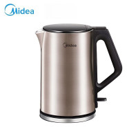 美的(Midea) HJ1510a 电热水壶 家用1.5L烧水壶 防烫防干烧 不锈钢