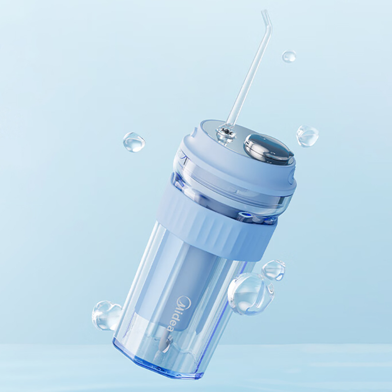 美的冲牙器口腔牙齿牙套清洁牙线便携冲牙器CL2(颜色随机)高清大图