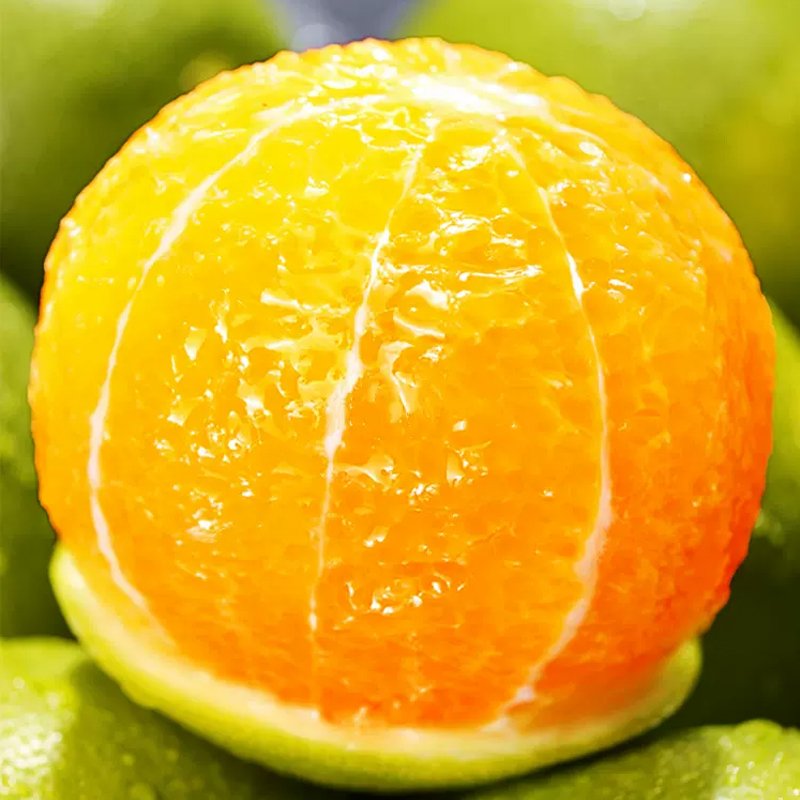 [熊猫鸟]正宗云南冰糖橙 净重3斤 大果 单果70mm左右 哀牢山新鲜应季水果高清大图