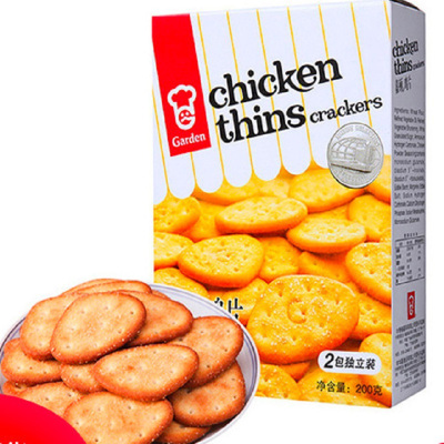 嘉顿(Garden) 鸡片鸡味饼干 200g/盒
