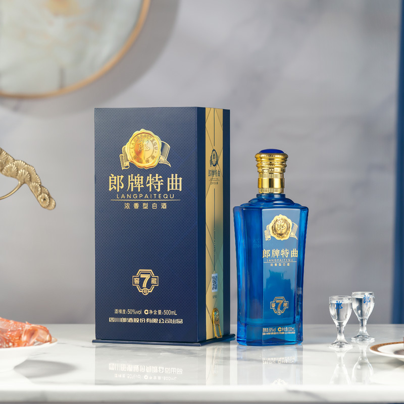 [郎酒旗舰店]郎酒 郎牌特曲窖藏7号 50度 单瓶装白酒 500ml 浓香型