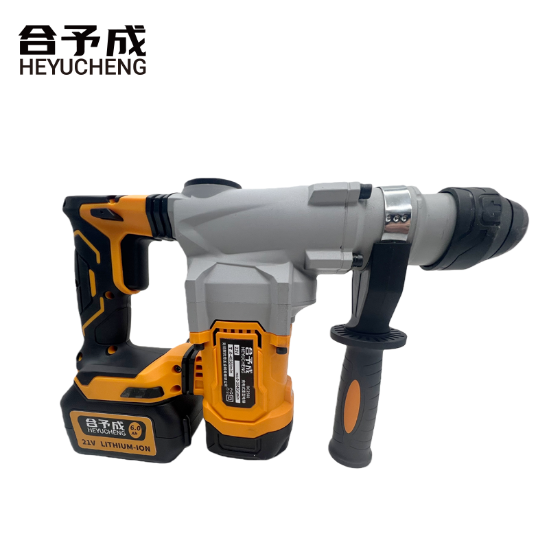 合予成充电式重型电锤DC2502锂电两用电锤21V DC2502锂电电锤21V-6.0A双电 合予成DC2502-6.0锂电重型电锤