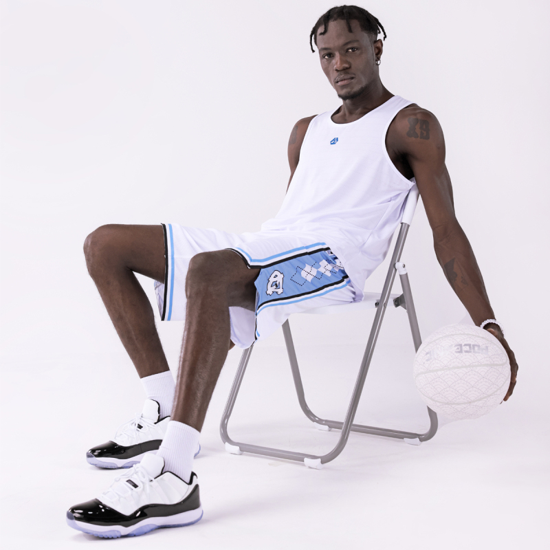 美式ncaa北卡蓝大学篮球裤五分训练短裤运动休闲宽松速干男潮女夏