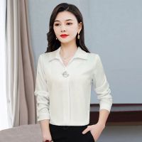 2021新款上新衬衫女春夏秋时尚百搭衬衣韩版修身显瘦气质洋气小衫