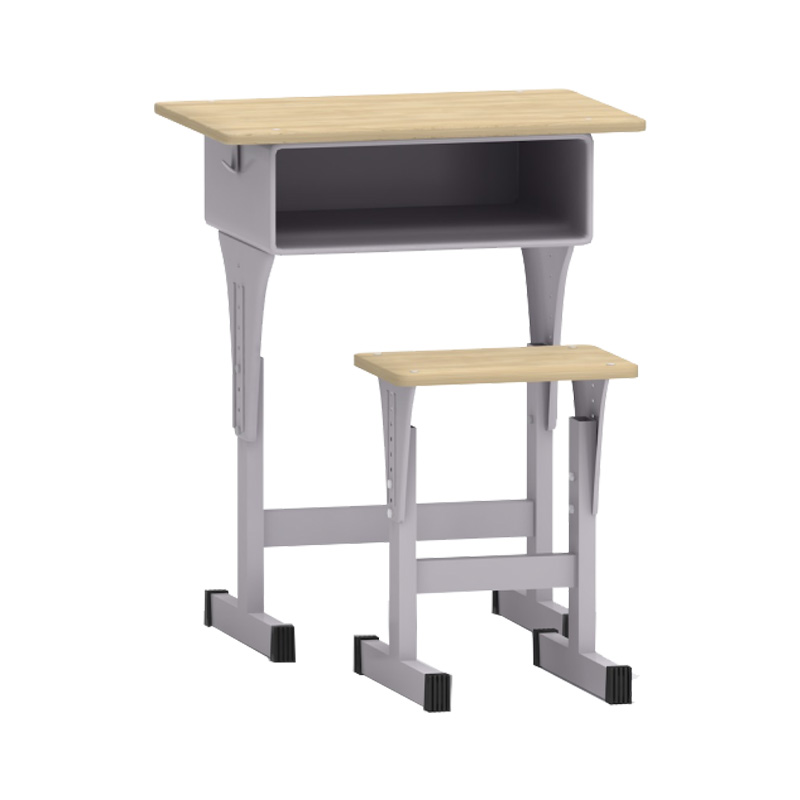 科朔 课桌椅 学校培训班辅导班写字桌 KS-JH-ZH004H 木纹色