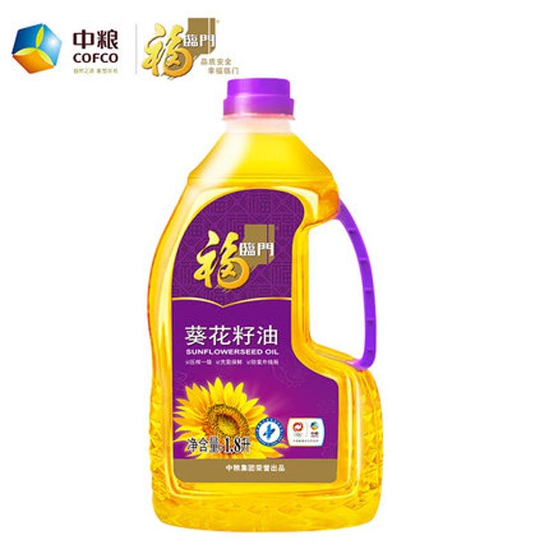 中粮 福临门营养搭配食用油1.8L*2