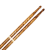 达达里奥(D'Addario)F5BFG鼓棒美产正品Promark前倾式5B 火纹进口胡桃木架子鼓槌鼓锤