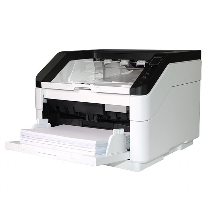 紫光(UNIS)Q8080馈纸式高速扫描仪 A3彩色大幅面每分钟80页/160面 600DPI光学分辨率 高清CCD