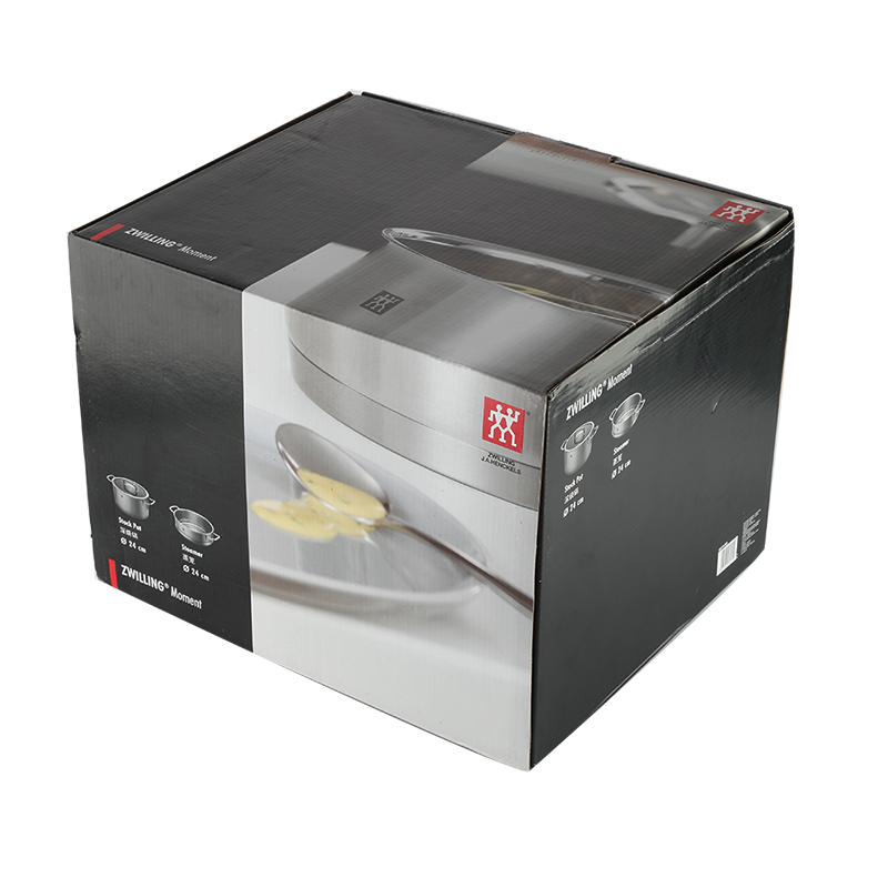 双立人Zwilling Moment ZW-C130 深烧锅24cm+蒸笼24cm套装高清大图