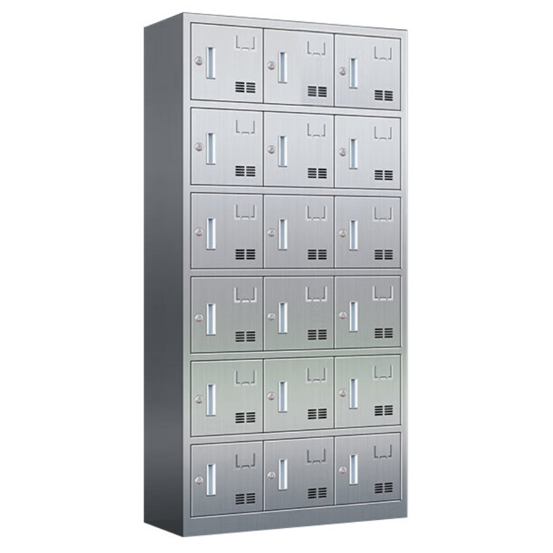 凌迪星不锈钢碗柜1800*900*350mm(18门)台高清大图