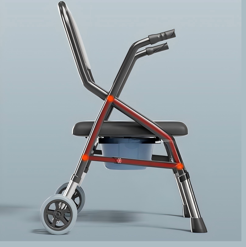 奥本康辅 助行坐便两用椅 TG-2高清大图