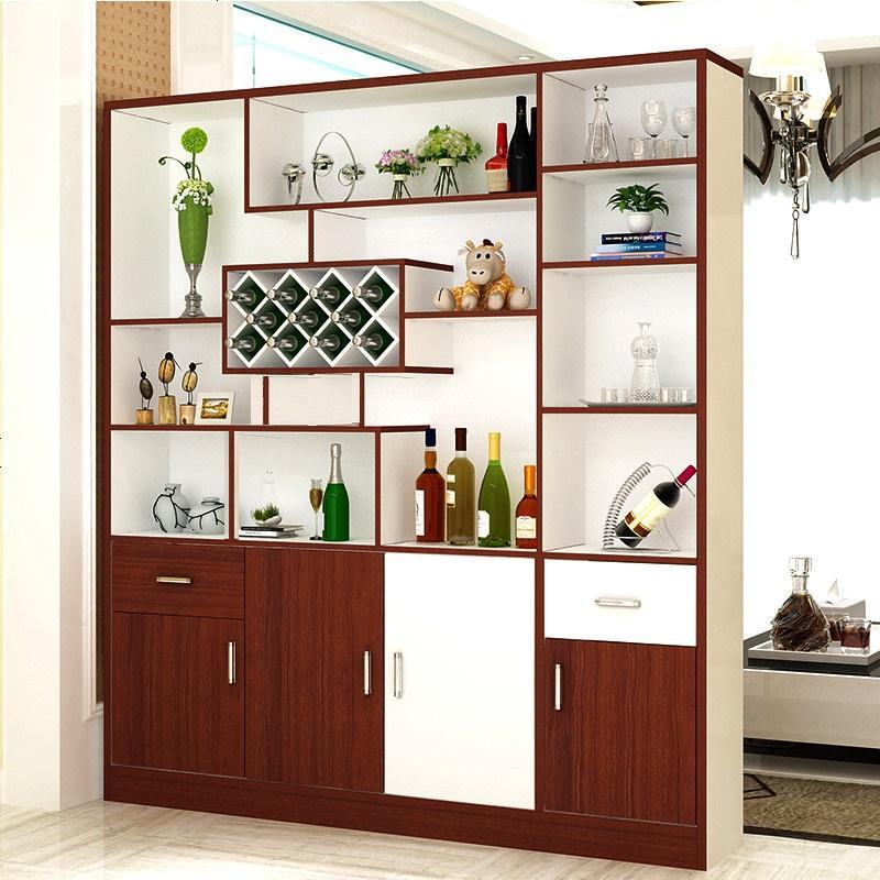 客厅酒柜现代简约隔断柜靠墙鞋柜一体玄关装饰柜落地式餐厅酒水柜
