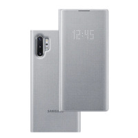 三星Galaxy Note10原装智能led保护套 note10+5G智能休眠免翻盖手机壳全包防摔手机套皮套