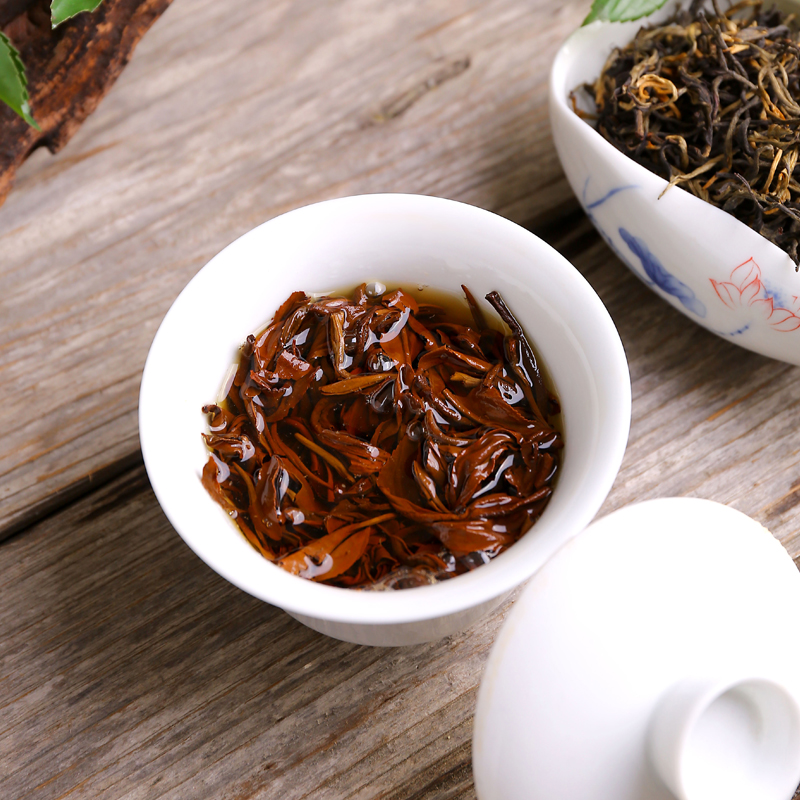 一分耕耘 红色圆罐浓香型红茶 英德红茶 英红九号1959 茶叶 精致礼盒罐装150克高清大图