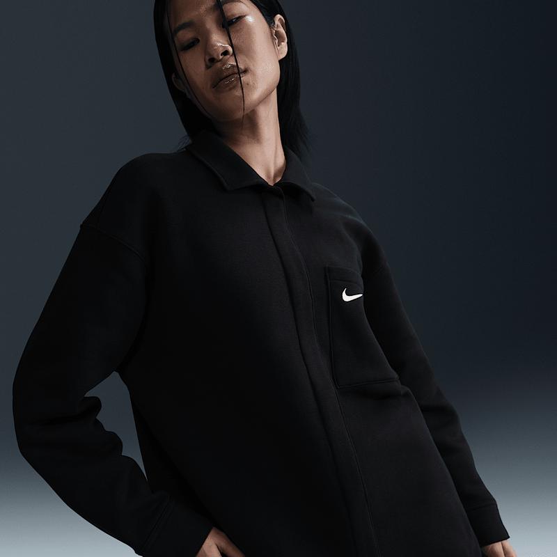 Nike/耐克女士运动茄克柔软舒适宽松款便捷开合时尚外套适合多场