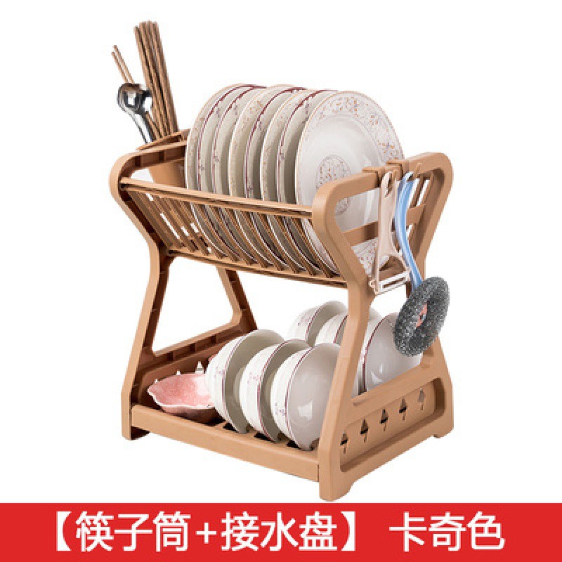 创意厨房置物架用品晾洗放沥水碗架碗柜碗碟碗筷盘收纳盒餐具架收纳柜 三维工匠高清大图