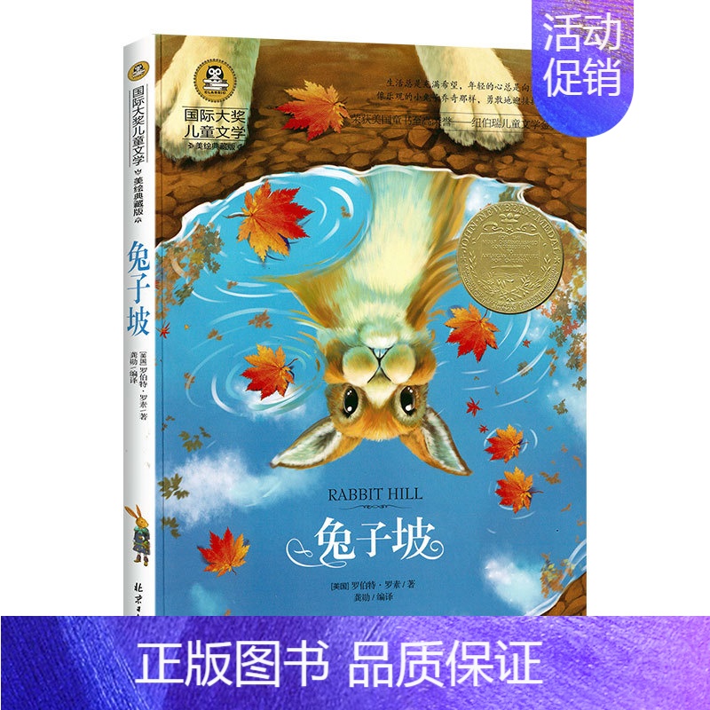 兔子坡 [正版]国际大奖儿童文学小说全套35册 中国儿童文学小学生课外阅读书籍3-6年级三四五六年级课外书必读青鸟书 父