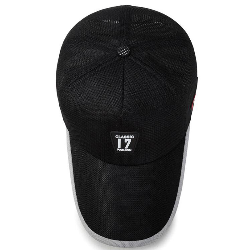 蒙斯朗瑞 帽子男夏天运动棒球帽男士韩版加长帽檐遮阳凉帽户外垂钓登山鸭舌太阳帽女防晒高清大图