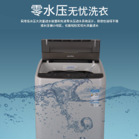 澳柯玛8公斤 全自动 家用商用租房大容量 桶风干 小型波轮洗衣机XQB80-5879