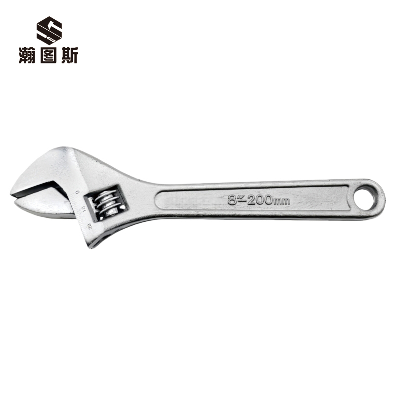 瀚图斯经典活动扳手 8” 把