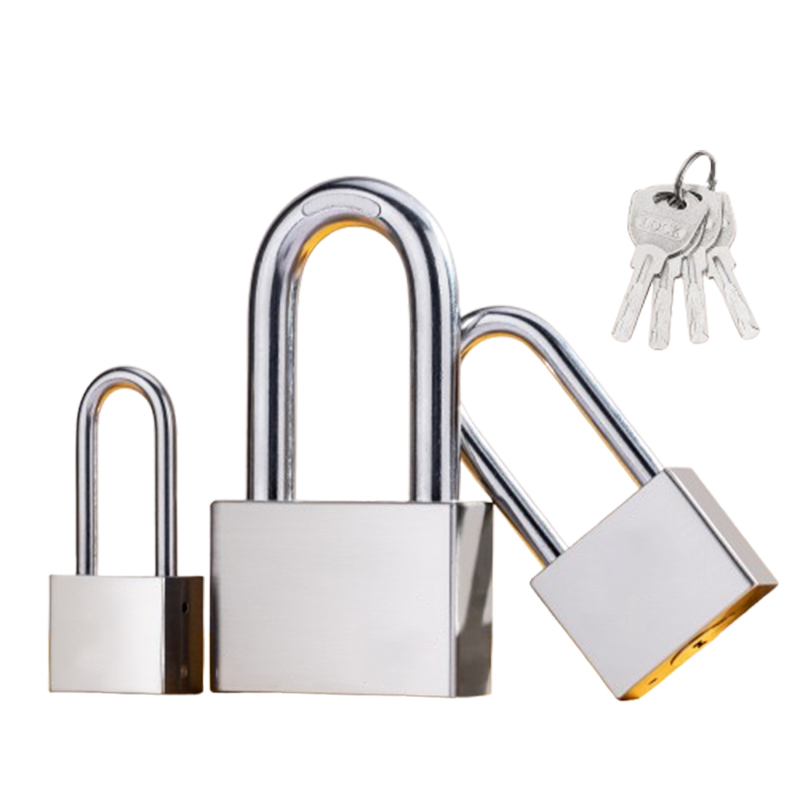 地造天成 SJ3400 60mm*35mm 合金通开挂锁 (计价单位：个) 银色高清大图