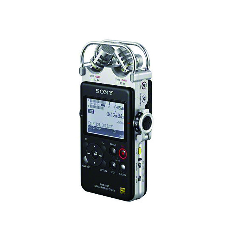 索尼(SONY) 线性PCM录音棒PCM-D100 线性PCM录音笔 专业DSD格式录音 DSD格式播放