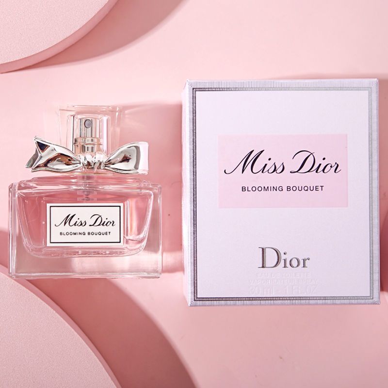 迪奥(Dior) 香水花漾甜心小姐淡香氛女士淡香水小样5ml +真我浓香香水/Q版5ml 香/水小样