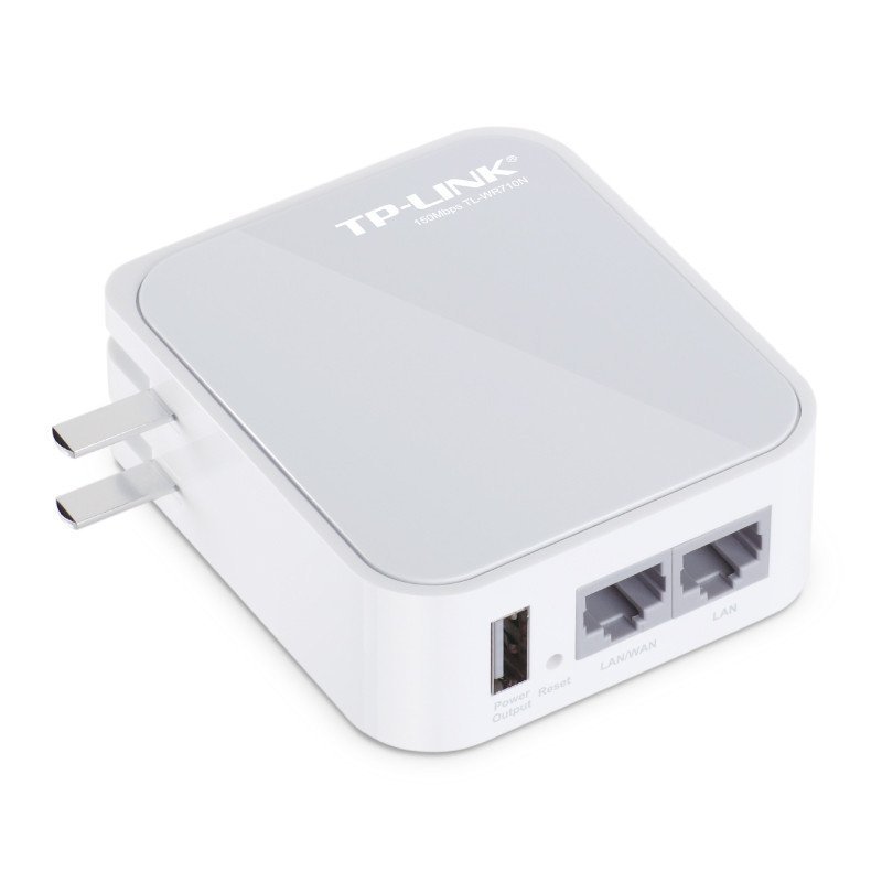 普联(TP-LINK)TL-WR710N 便携迷你 家用无线路由器AP有线转WIFI信号放大器中继