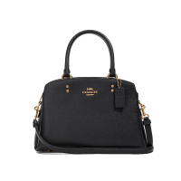 coach新款Lillie Carryall小号牛皮戴妃包 牛皮