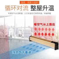 奥克斯(AUX)踢脚线 NTJX-220AR节能立式速热电暖器 家用电暖气 卧厅两用 高效送暖