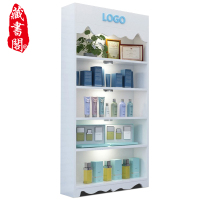 [藏书阁]陈列柜自由组合可拆卸化妆品柜子展示柜样品货柜美容美甲产品展柜