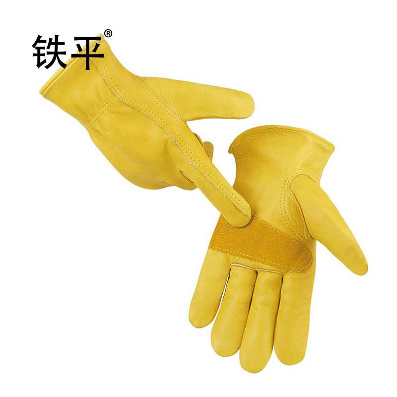 铁平 短皮手套(颜色可选) 均码 双高清大图