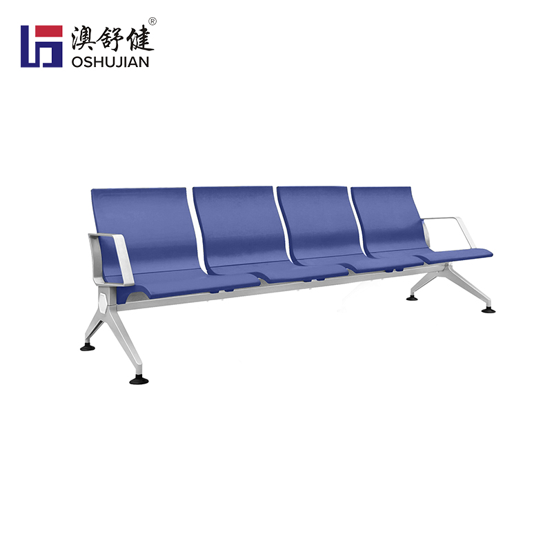 澳舒健医院等候椅诊所候诊椅银行高铁车站公共场所联排座椅 SJ9065四人位1张