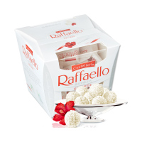 Raffaello 费列罗 拉斐尔巧克力椰蓉扁桃仁巧克力15粒盒装 150克 厂商直送