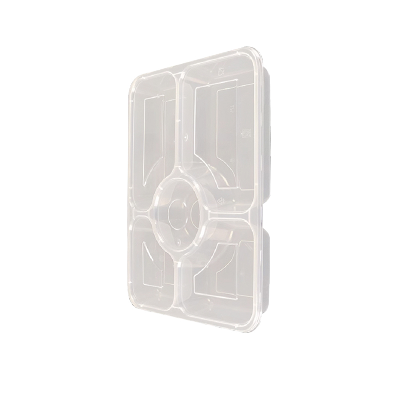 户美佳欣 一次性餐盒 1250ml大五格/个高清大图