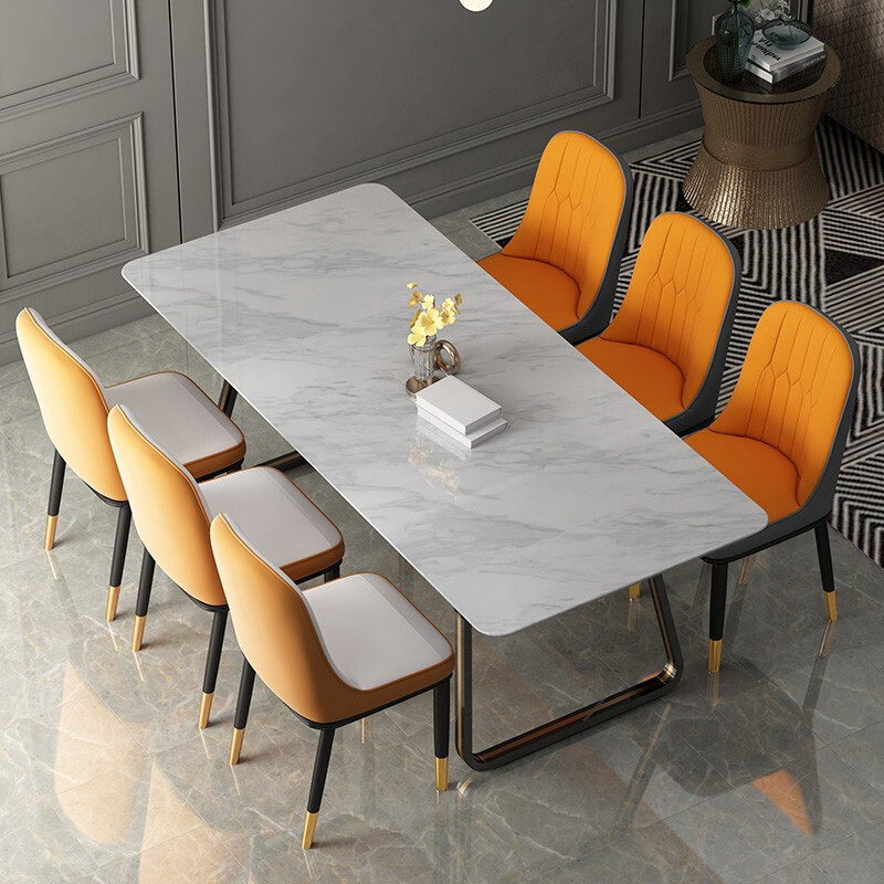 质凡 餐椅现代轻奢家用椅子简约靠背创意餐椅高清大图