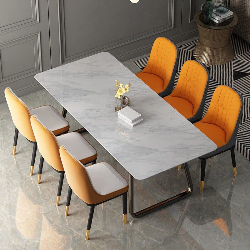 质凡 餐椅现代轻奢家用椅子简约靠背创意餐椅图片