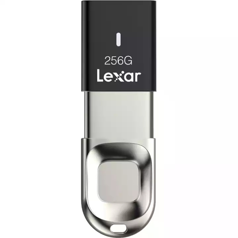 雷克沙(Lexar)F35 U盘 256GB 高速USB3.0 读150MB/s 金属指纹加密 保护隐私安全高清大图