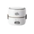 小熊电热饭盒插电可加热不锈钢内胆 白色 DFH-B14S3 1.3L