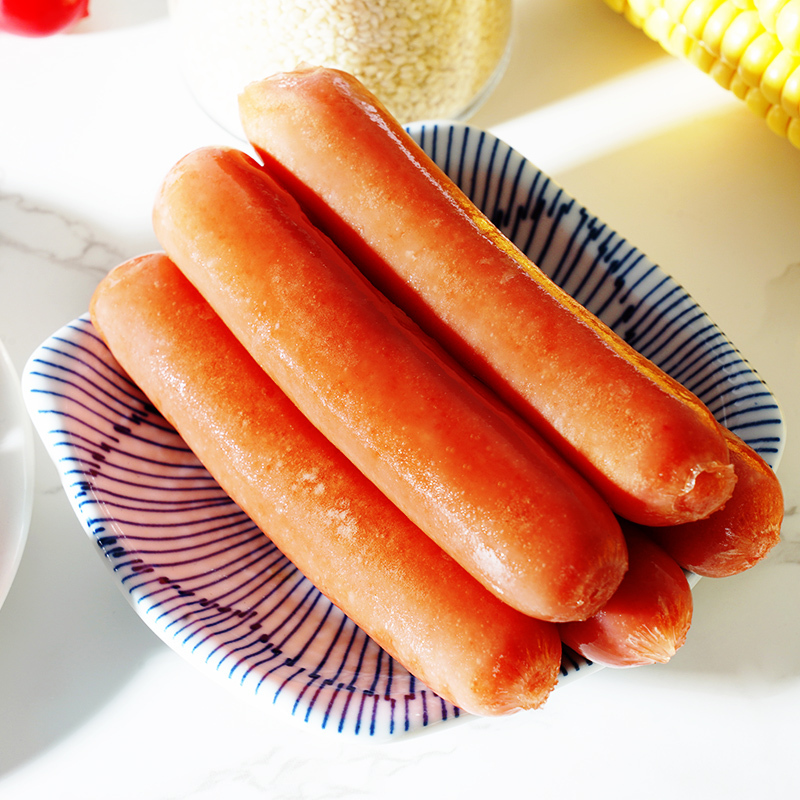 粮全其美烤肠 肉肠 热狗肠800g 户外休闲手抓饼搭配 20根/袋