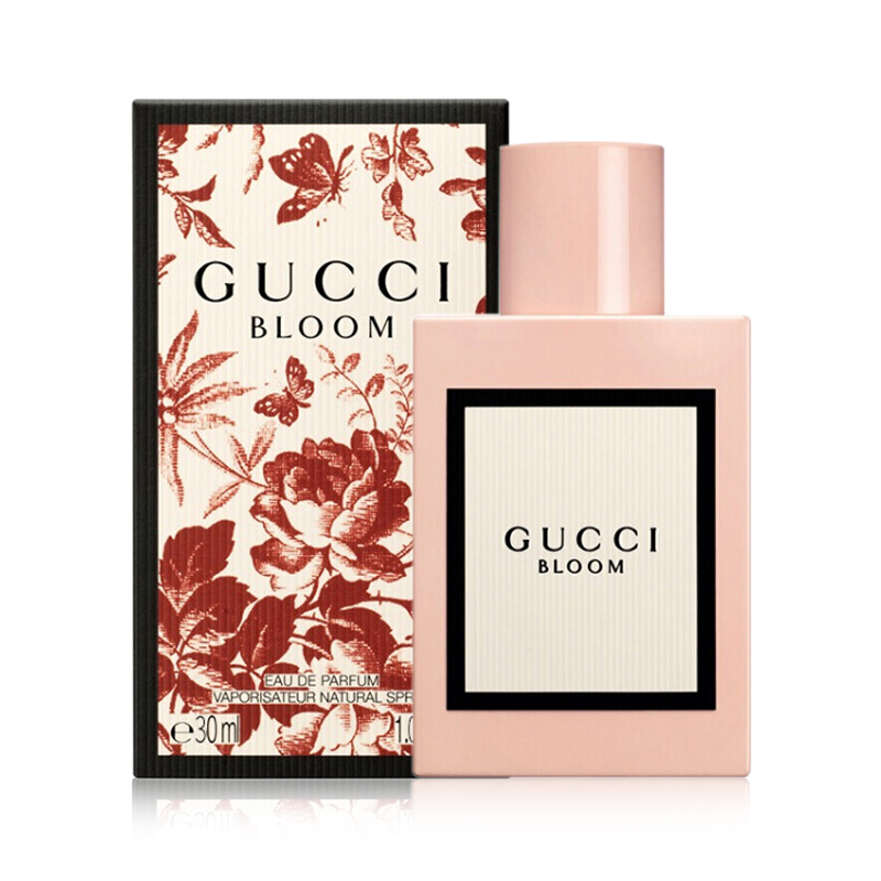 古驰(GUCCI)古琦花悦繁花竹韵 混合女士 bloom限量香水 淡香水粉色花悦 EDP30ml高清大图