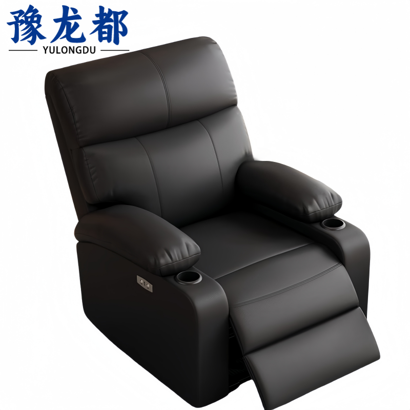豫龙都 躺椅 皮质 张高清大图