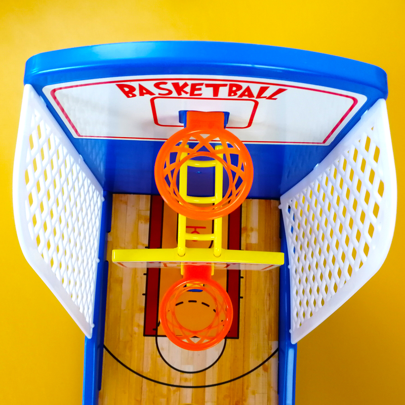 桌面篮球机投篮游戏亲子互动桌上儿童益智玩具减压生日礼物06818篮球