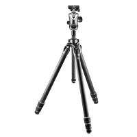 捷信(GITZO) GK3532-82QD 新登山者系列碳纤维旋钮式 相机三脚架云台套装(GH3382QD)