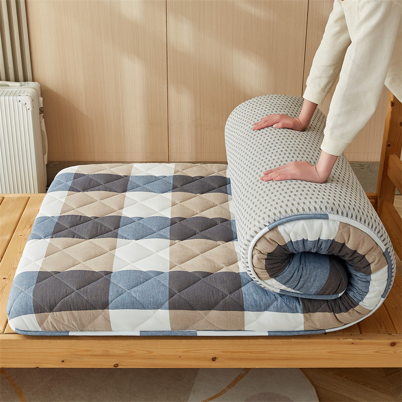 水洗棉单边宿舍床垫高清大图