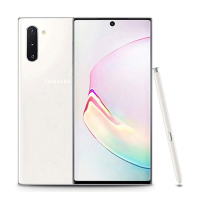 SAMSUNG Galaxy Note10+ 4G版 8GB+256GB 密斯白 港版 智能S Pen骁龙855芯片全面屏三摄 双卡双待全网通4G手机