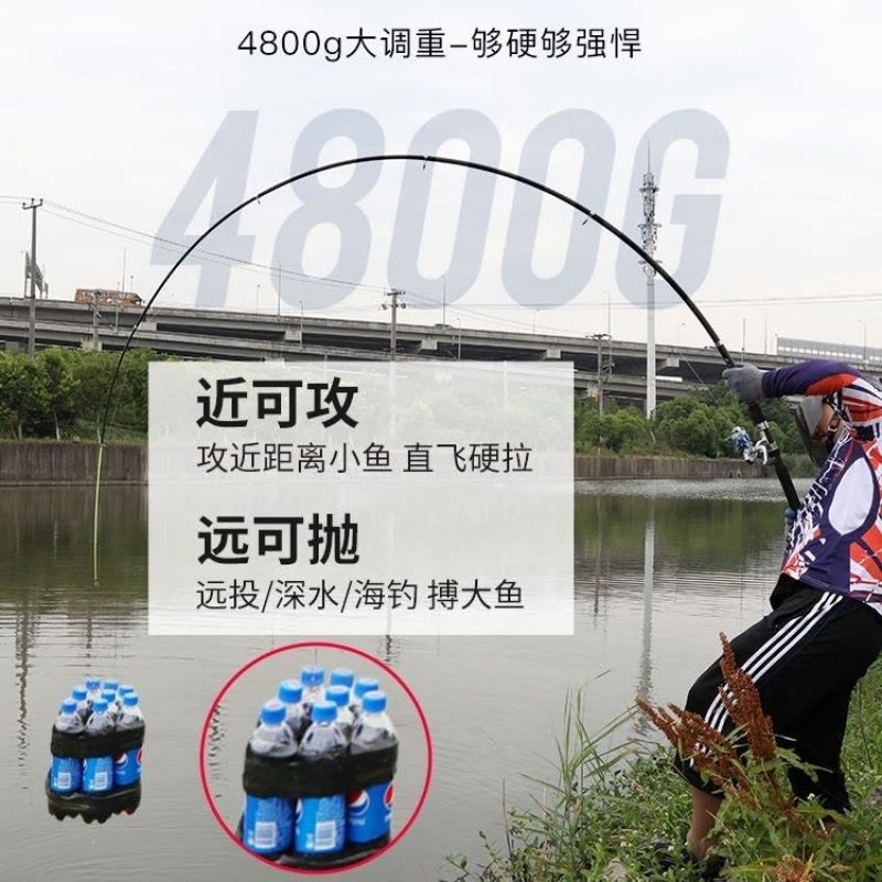 [优先发货]海竿全套套装海杆远投竿抛竿超硬海钓鱼竿矶钓竿甩杆特价渔具图片