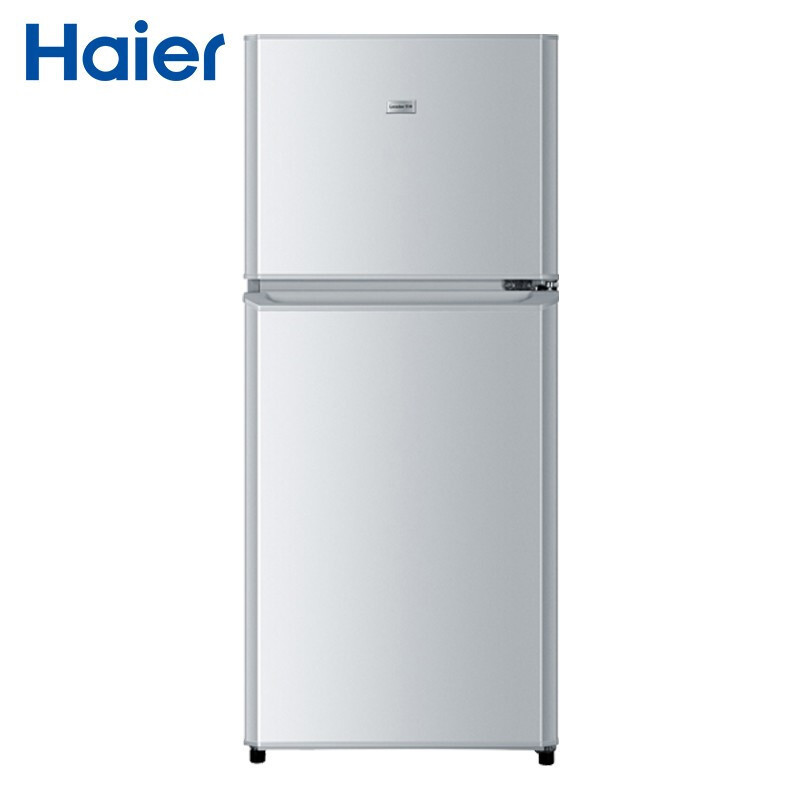 海尔(Haier) BCD-118TMPA 海尔冰箱小型双门电冰箱节能冷藏冷冻两门迷你118升办公室宿舍小冰箱